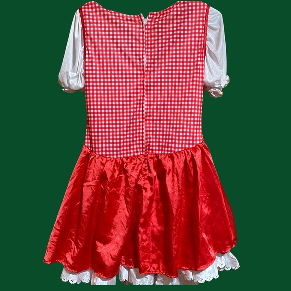 Little Red Riding Hood Dress Size Junior Large - Picture 5 of 6